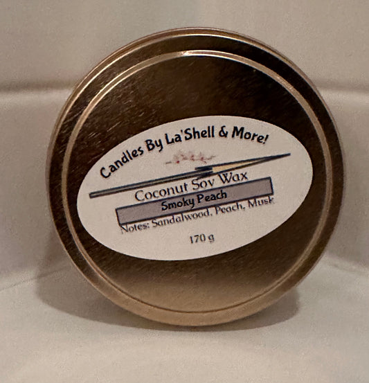 Smoky Peach Wickless