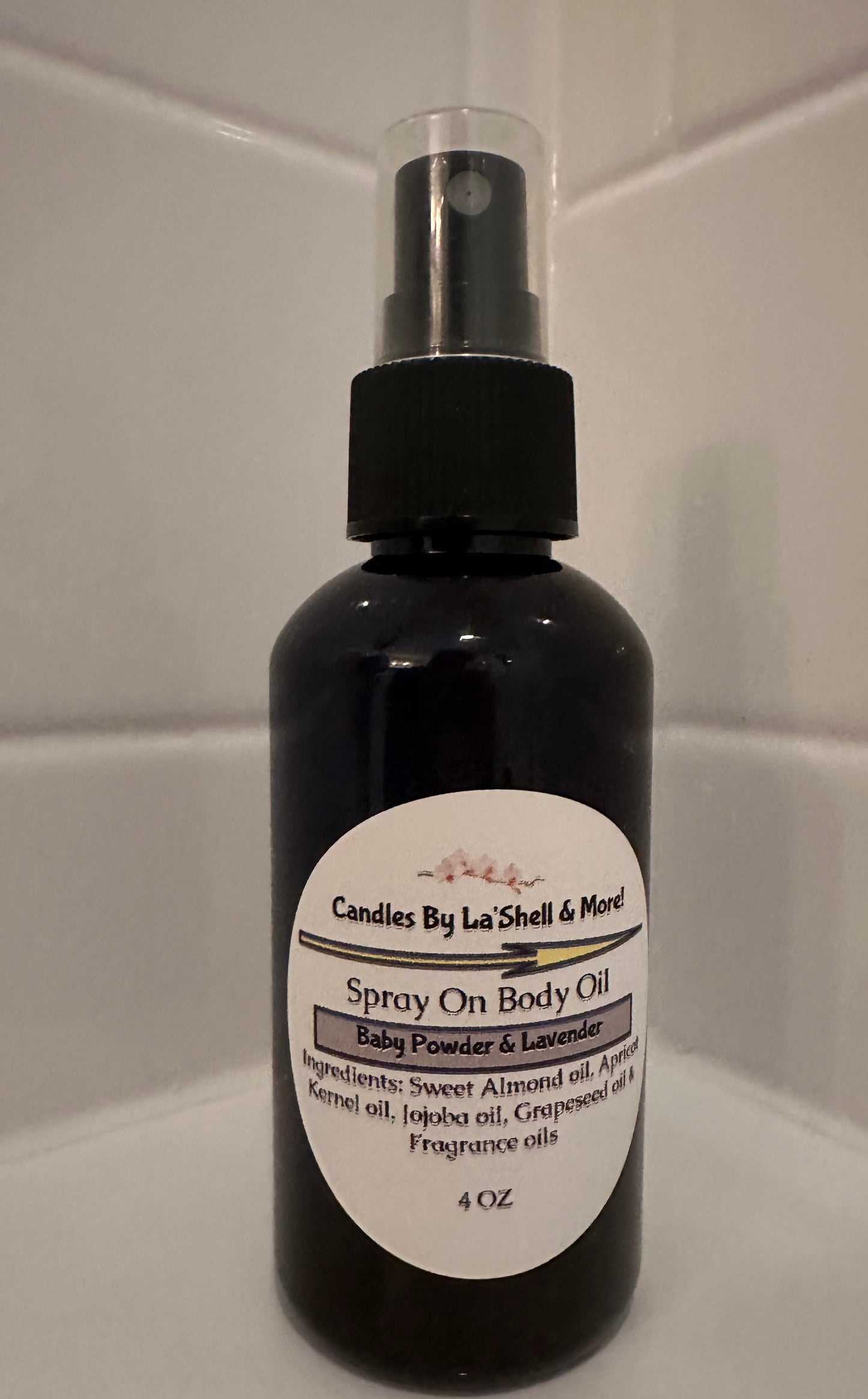 Baby Powder & Lavender/ Spray On Body Oil