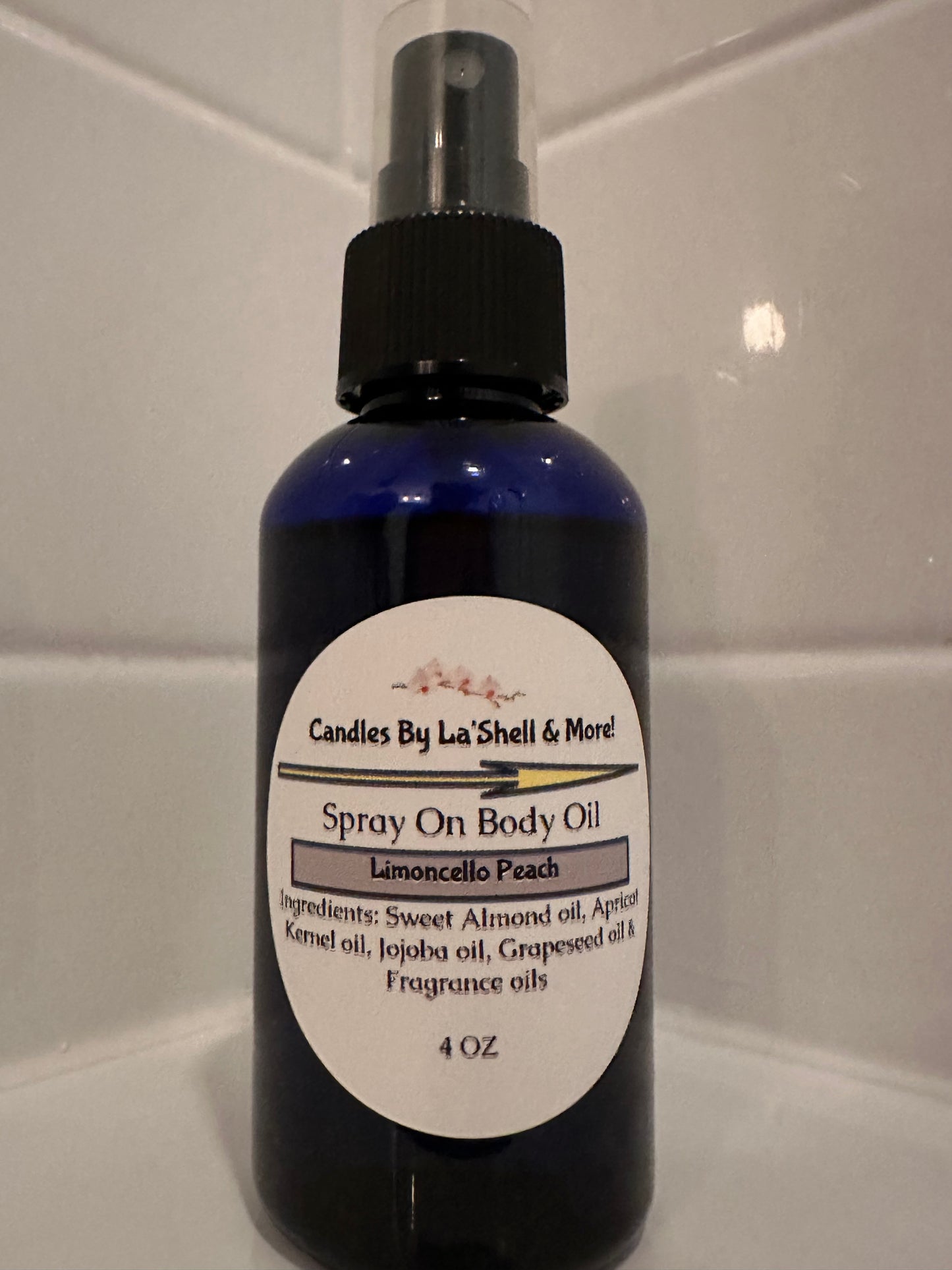 Limoncello Peach / Spray On Body Oil