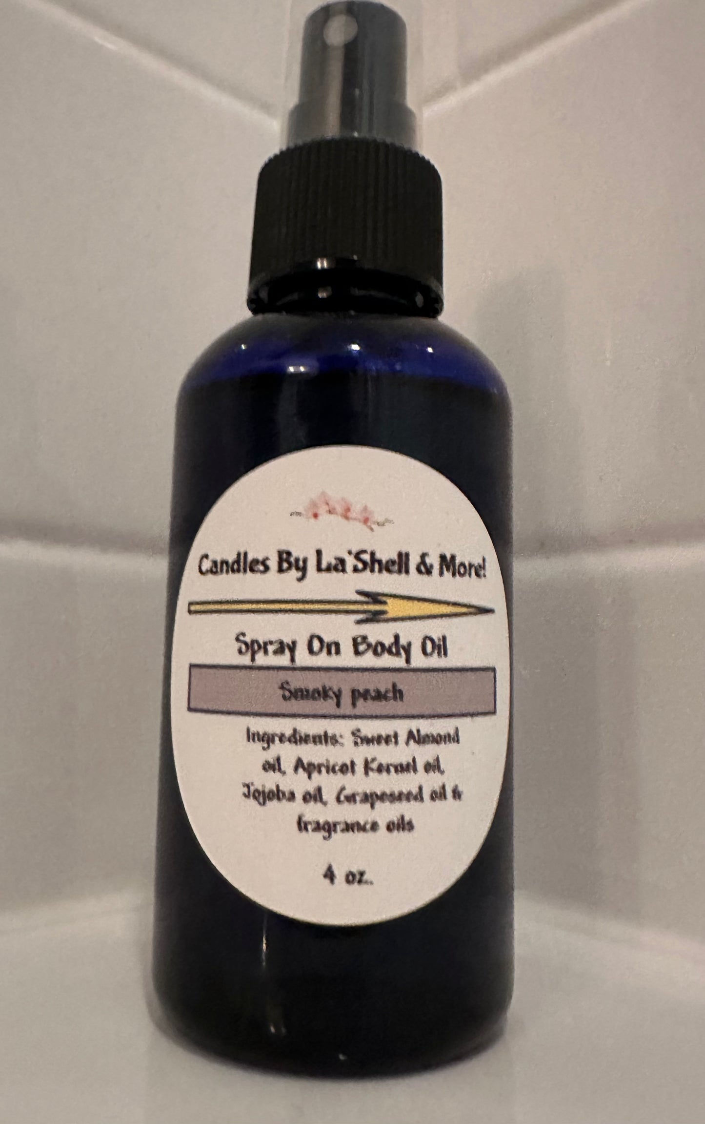 Smoky Peach / Spray On Body Oil