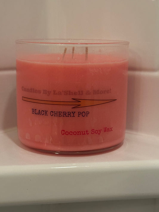 Black Cherry Pop 3 wick