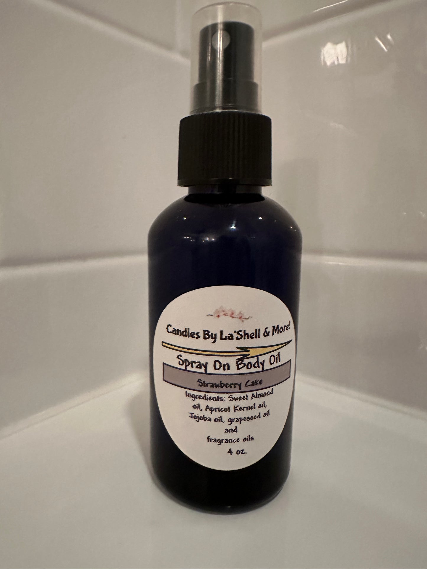 Strawberry Cake / Spray On Body Oil