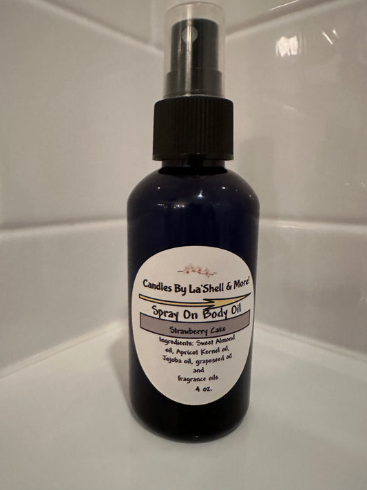 Strawberry Cake / Spray On Body Oil